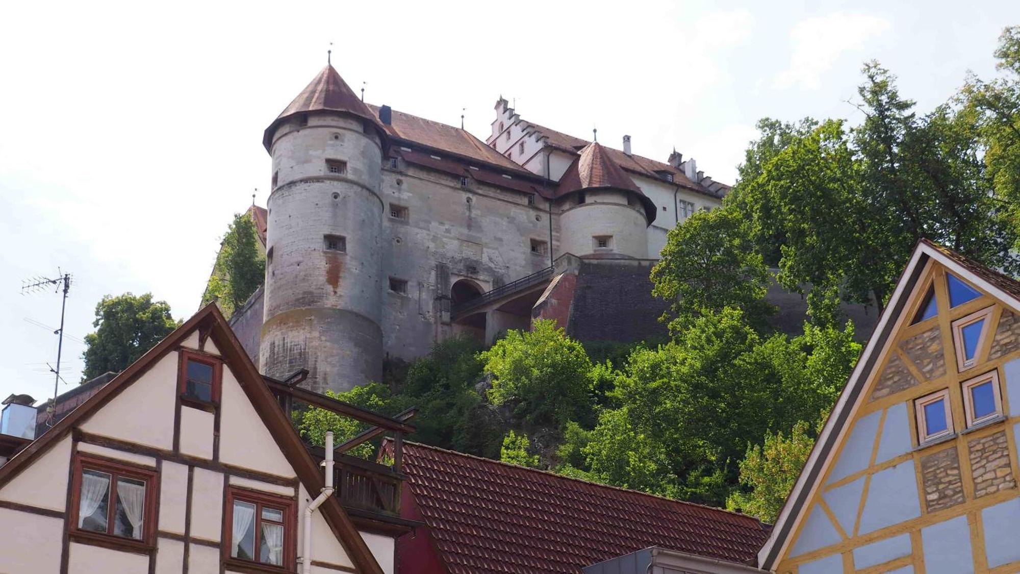 Ferienwohnung Pension Waldblick Heidenheim Exterior foto